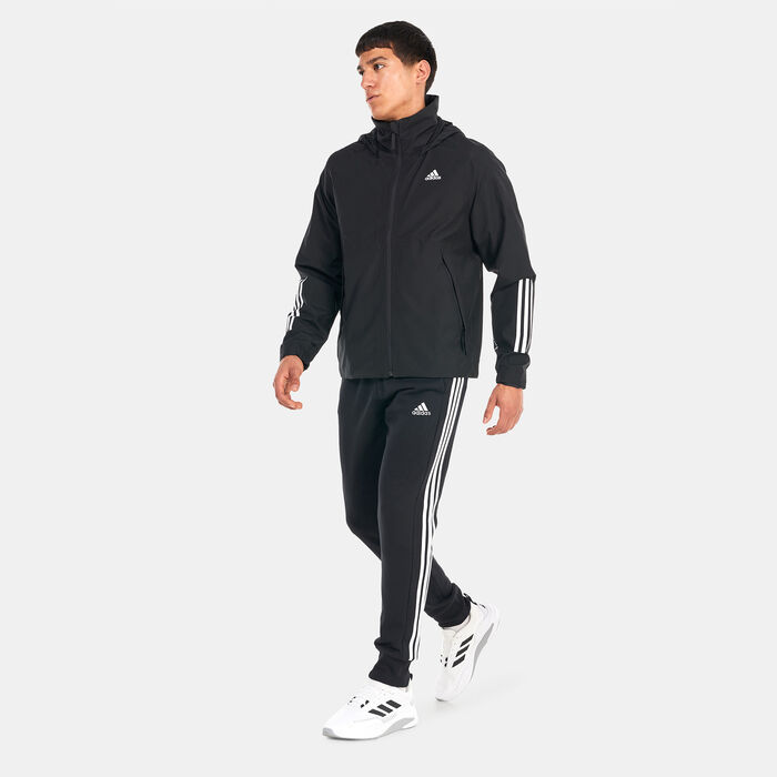 Men's Essentials French Terry 3-Stripes Joggers Men's Essentials French Terry 3-Stripes Joggers image number 2