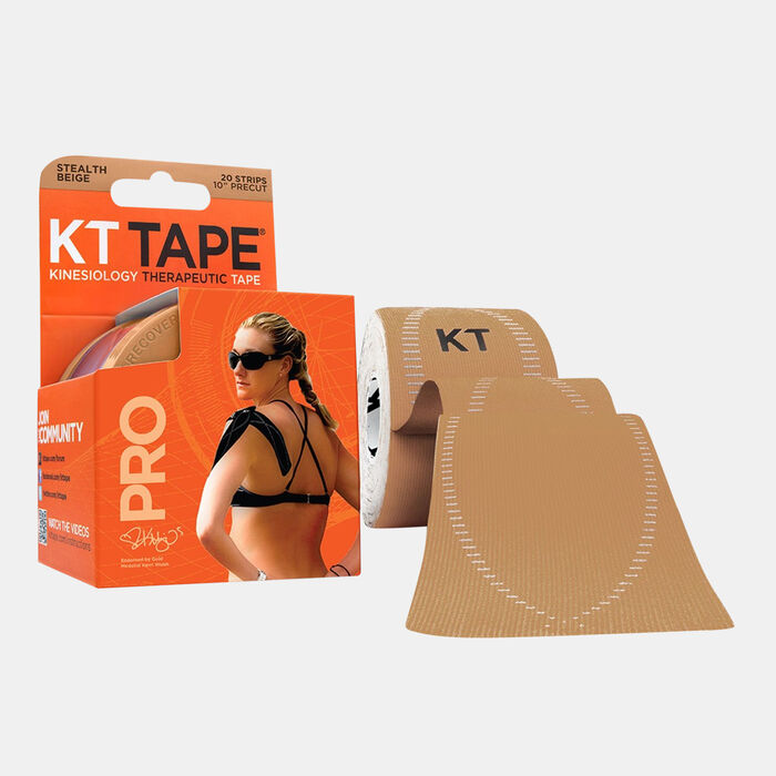 Pro Pre-Cut Therapeutic Sports Tape Strips (20 Strips) image number 0