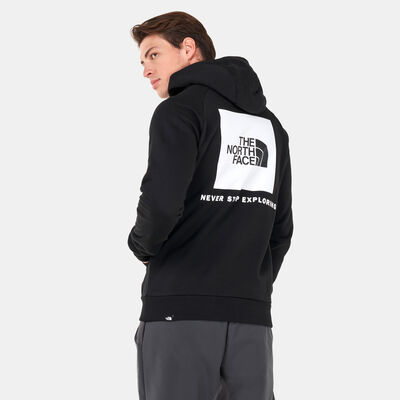 Men's Raglan Red Box Hoodie