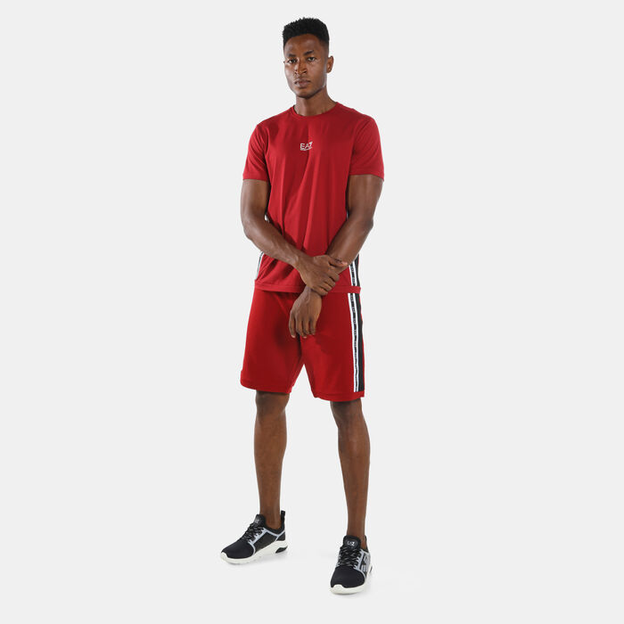 Men's Train Logo Series Side Tape Shorts Men's Train Logo Series Side Tape Shorts image number 2