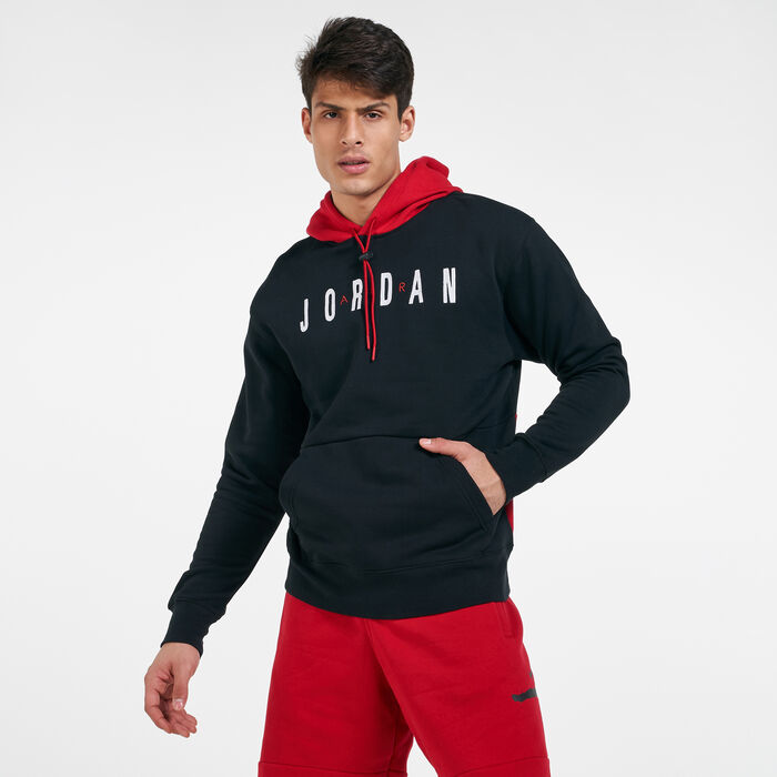 Men's Jumpman Air Fleece Pullover Hoodie Men's Jumpman Air Fleece Pullover Hoodie image number 0