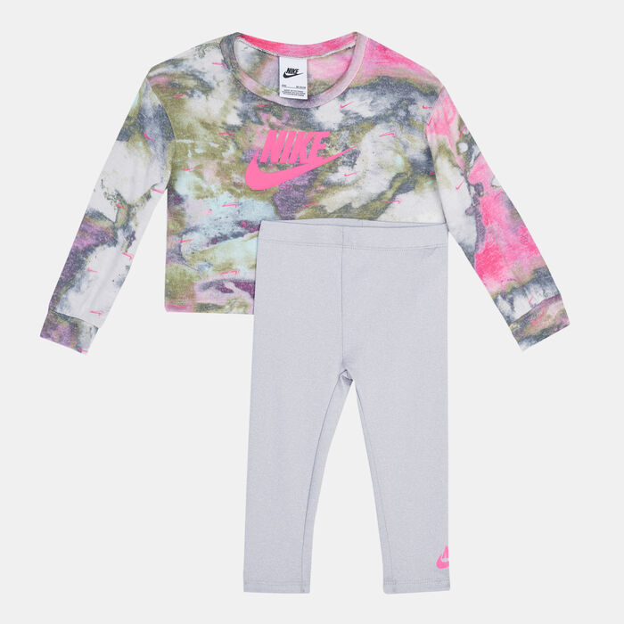 Kids' Crew Sweatshirt and Leggings Set (Baby and Toddler) Kids' Crew Sweatshirt and Leggings Set (Baby and Toddler) image number 0