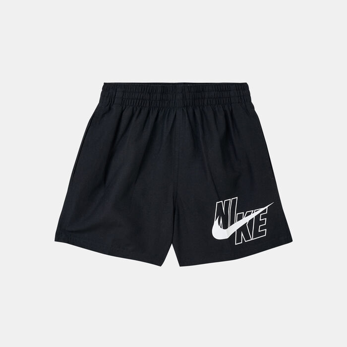 Kids' Logo Solid Lap 4-Inch Swimming Shorts Kids' Logo Solid Lap 4-Inch Swimming Shorts image number 0