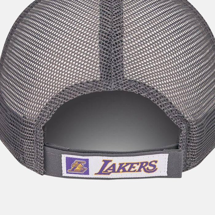 Men's Los Angeles Lakers Home Field 9FORTY Trucker Cap Men's Los Angeles Lakers Home Field 9FORTY Trucker Cap image number 1