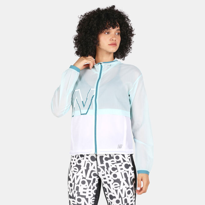 Women's Printed Impact Run Light Pack Jacket Women's Printed Impact Run Light Pack Jacket image number 0