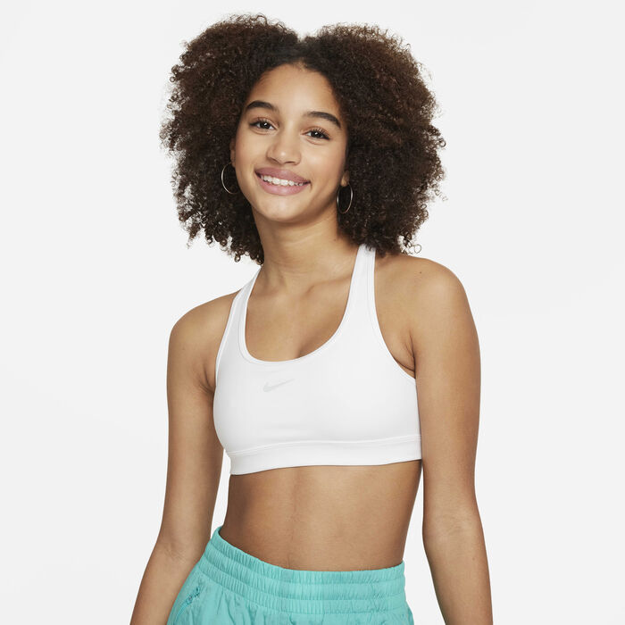 Kids' Swoosh Medium-Support Sports Bra image number 0