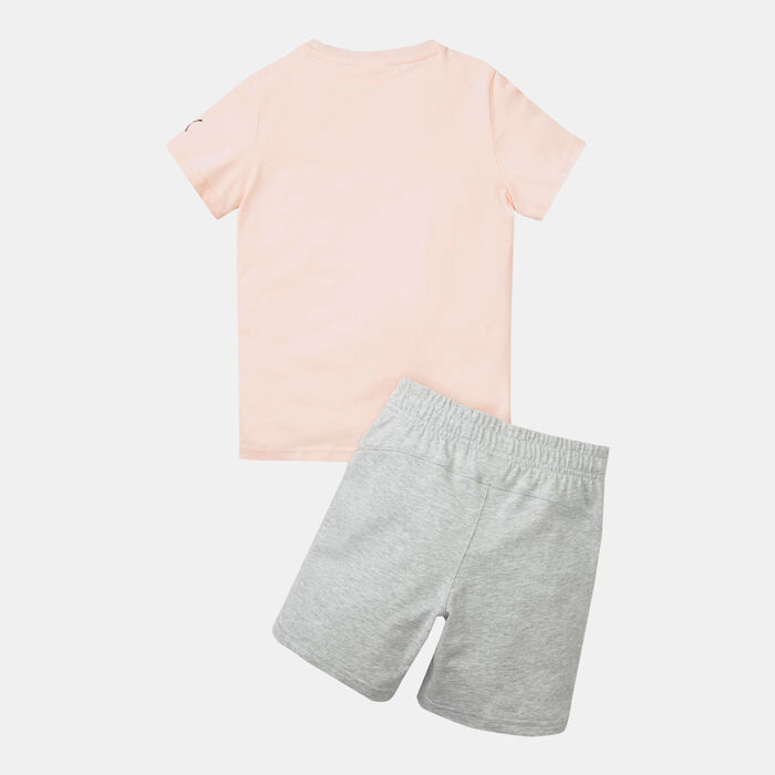 Kids' x SPONGEBOB Shorts And Jersey Set Kids' x SPONGEBOB Shorts And Jersey Set image number 1