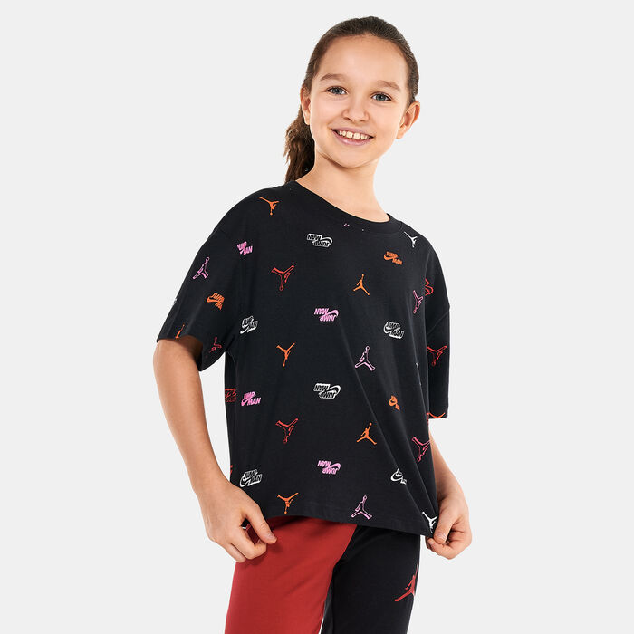Kids' Jumpman Allover Print T-Shirt (Older Kids) Kids' Jumpman Allover Print T-Shirt (Older Kids) image number 0