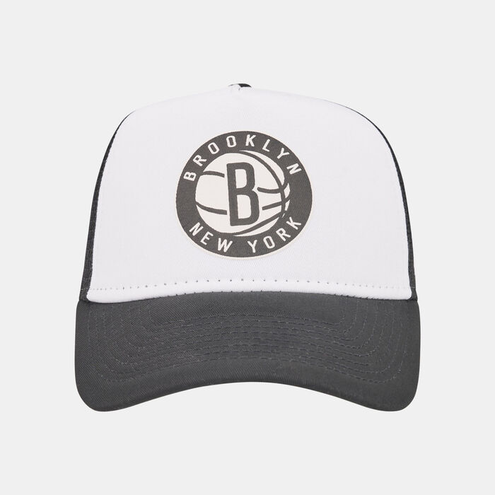Men's Brooklyn Nets Team Colour Block Trucker Cap Men's Brooklyn Nets Team Colour Block Trucker Cap image number 0