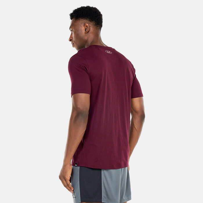 Men's Project Rock Globe T-Shirt Men's Project Rock Globe T-Shirt image number 1