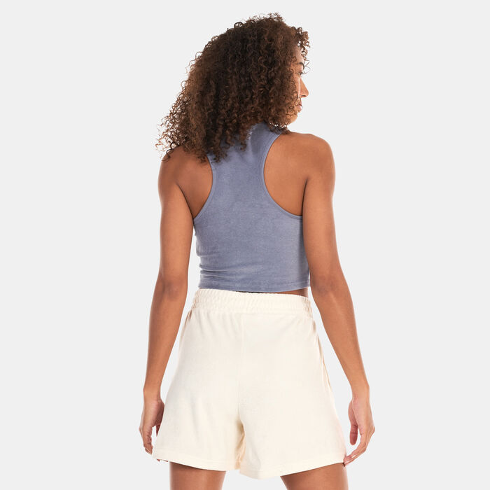 Women's Classics Towelling Crop Top Women's Classics Towelling Crop Top image number 1