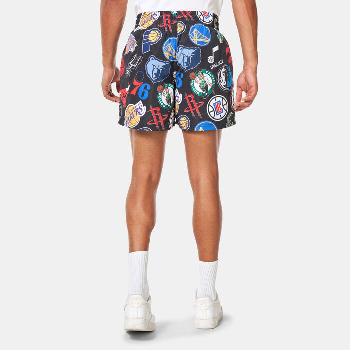 Men's NBA All Over Print Shorts Men's NBA All Over Print Shorts image number 1