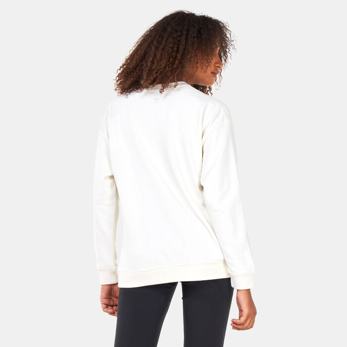 Women's Checkered Logo Sweatshirt Women's Checkered Logo Sweatshirt image number 1