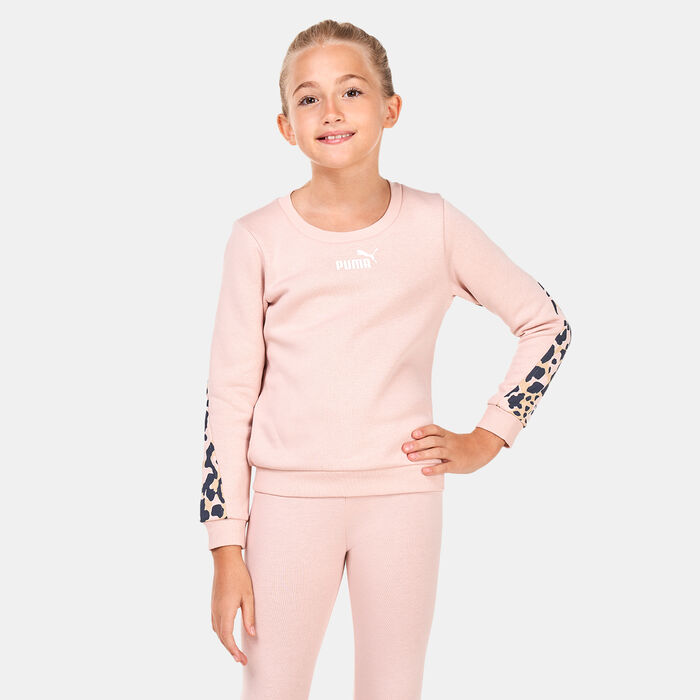 Kids' Alpha Crew Fleece Sweatshirt (Older Kids) Kids' Alpha Crew Fleece Sweatshirt (Older Kids) image number 0