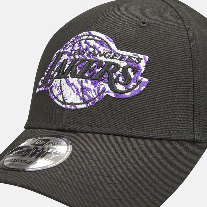 Men's NBA Los Angeles Lakers Infill 9FORTY Cap image number 2