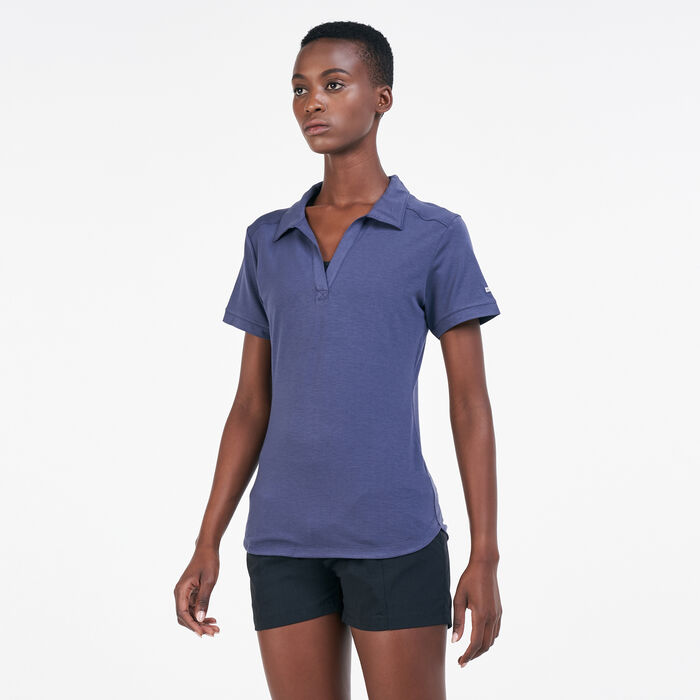 Women's Essential Elements™ Polo T-Shirt Women's Essential Elements™ Polo T-Shirt image number 0