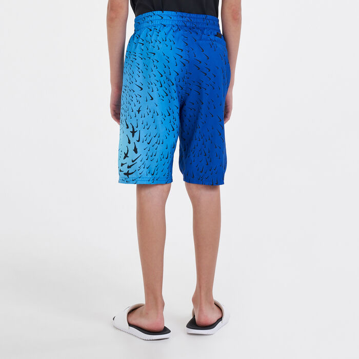 Kids' Shark Volley 8 Inch Swim Shorts Kids' Shark Volley 8 Inch Swim Shorts image number 1