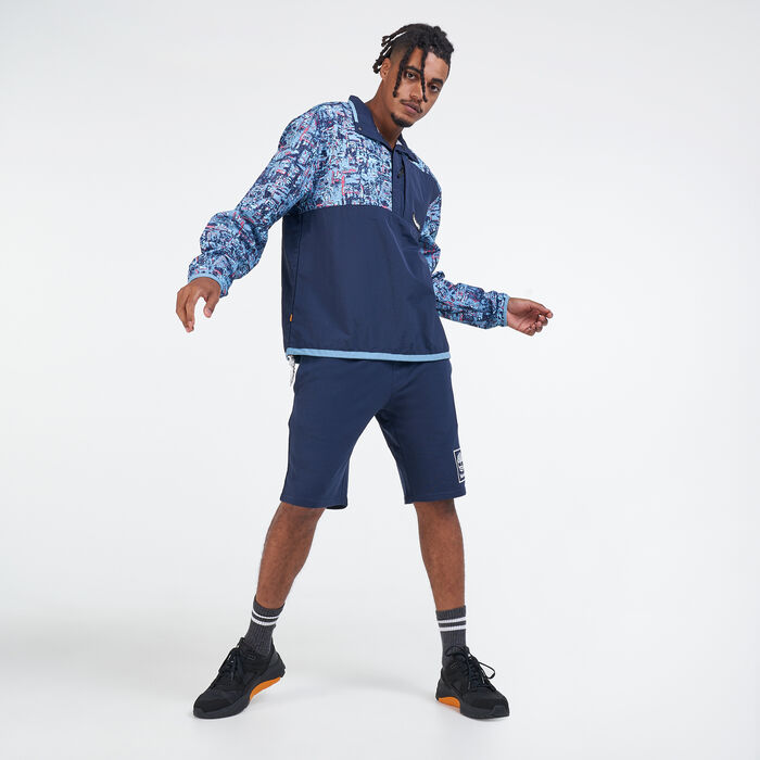 Men's YC Summer Allover Print Packable Anorak Jacket Men's YC Summer Allover Print Packable Anorak Jacket image number 2
