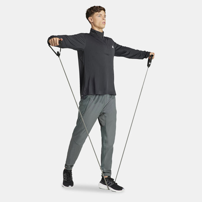 Men's Train Essentials Training 1/4-Zip Top Men's Train Essentials Training 1/4-Zip Top image number 2