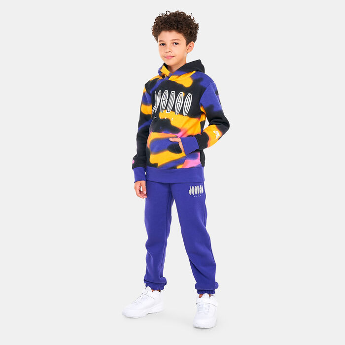 Kids' MJ MVP Allover Print Fleece Hoodie Kids' MJ MVP Allover Print Fleece Hoodie image number 2