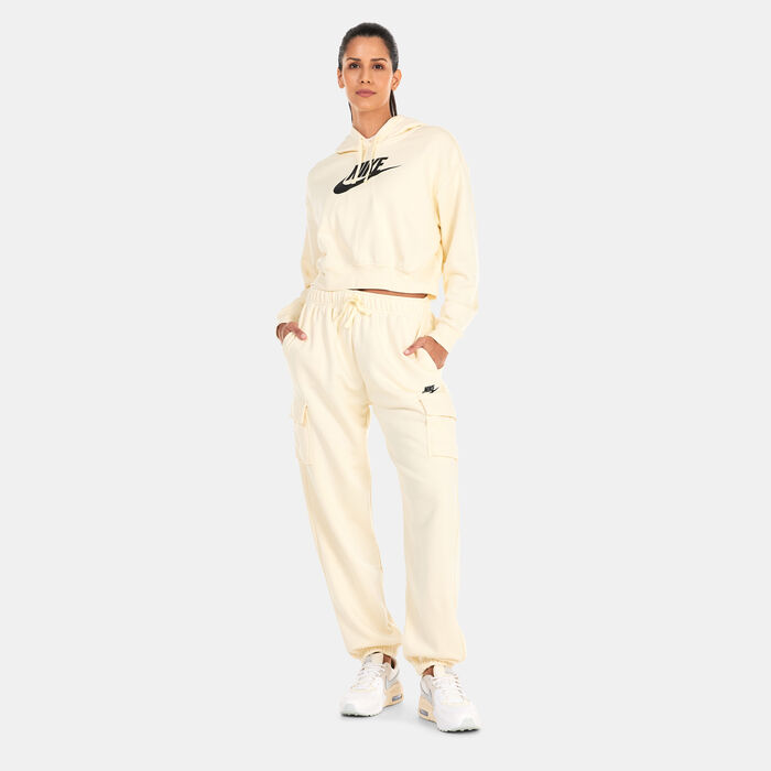 Women's Cropped Graphic Hoodie Women's Cropped Graphic Hoodie image number 2