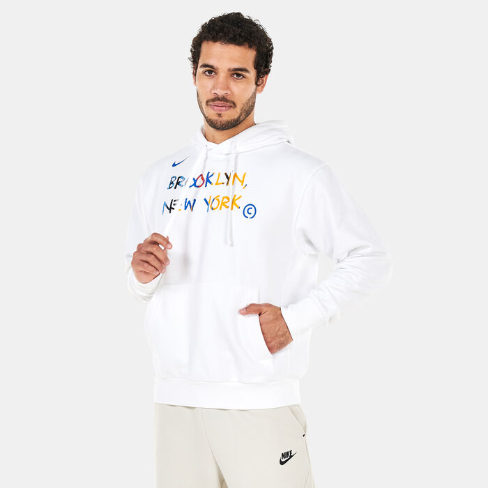 Men's Brooklyn Nets City Fleece Pullover Hoodie Men's Brooklyn Nets City Fleece Pullover Hoodie image number 0