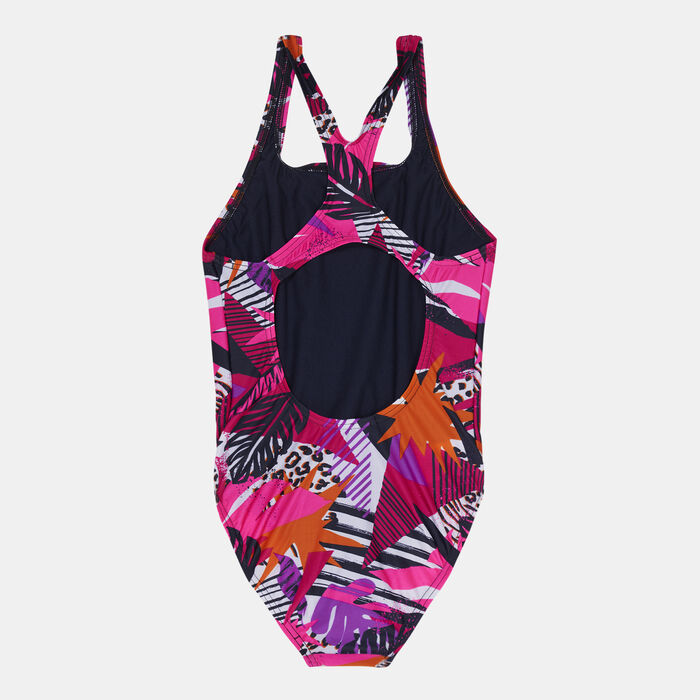 Kids' Allover Medalist One-Piece Swimsuit Kids' Allover Medalist One-Piece Swimsuit image number 1