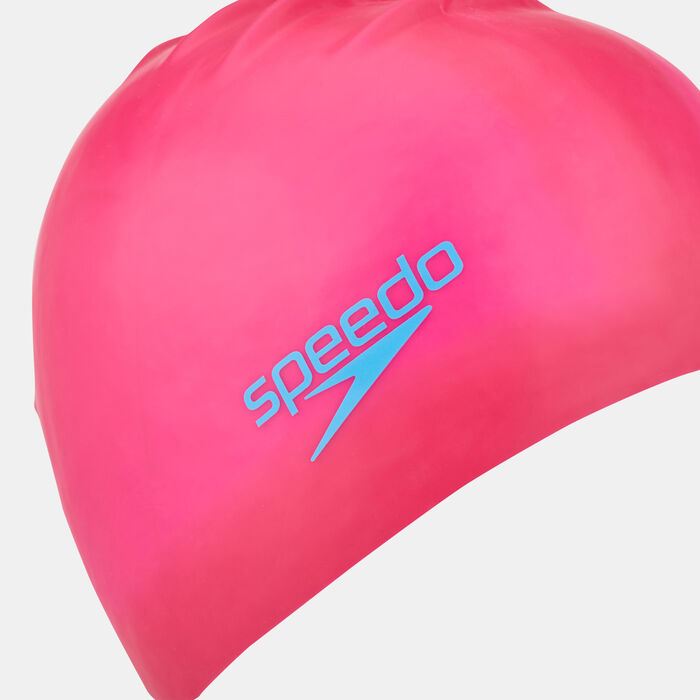 Kids' Long Hair Swim Cap Kids' Long Hair Swim Cap image number 2
