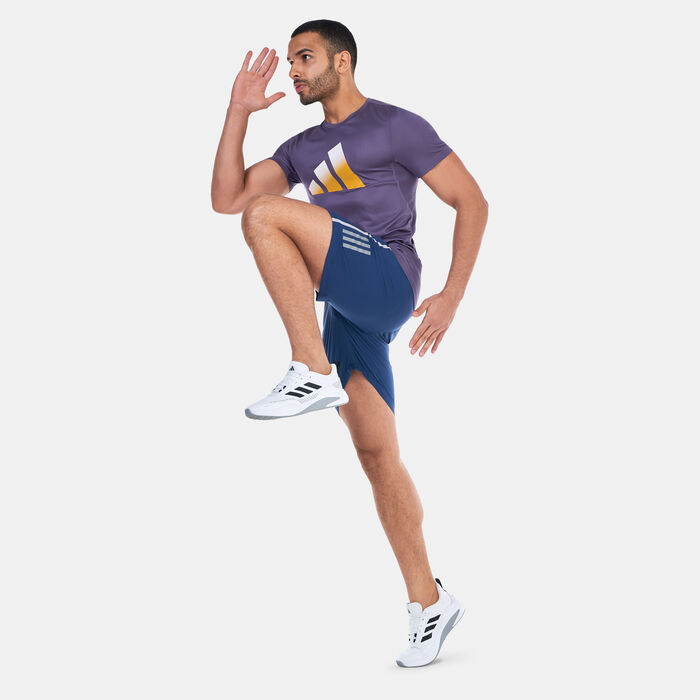Men's Run Icons 3 Bar Logo Running T-Shirt Men's Run Icons 3 Bar Logo Running T-Shirt image number 2