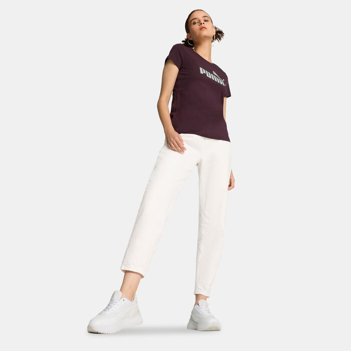 Women's Essentials+ Metallic Logo T-Shirt Women's Essentials+ Metallic Logo T-Shirt image number 2