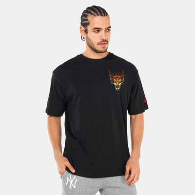 Men's NBA Chicago Bulls Stacked Logo T-Shirt