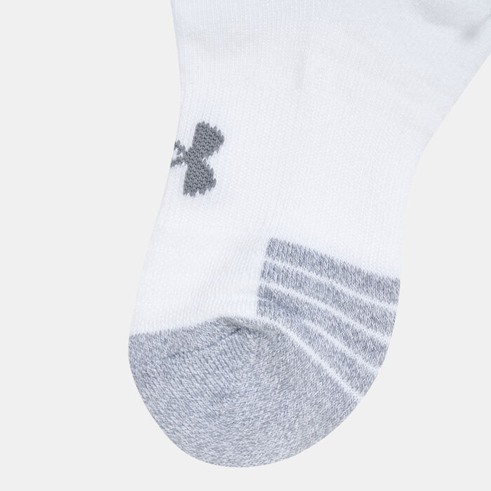 Kids' HeatGear® No-Show Socks (Older Kids) - 3 Pack image number 1