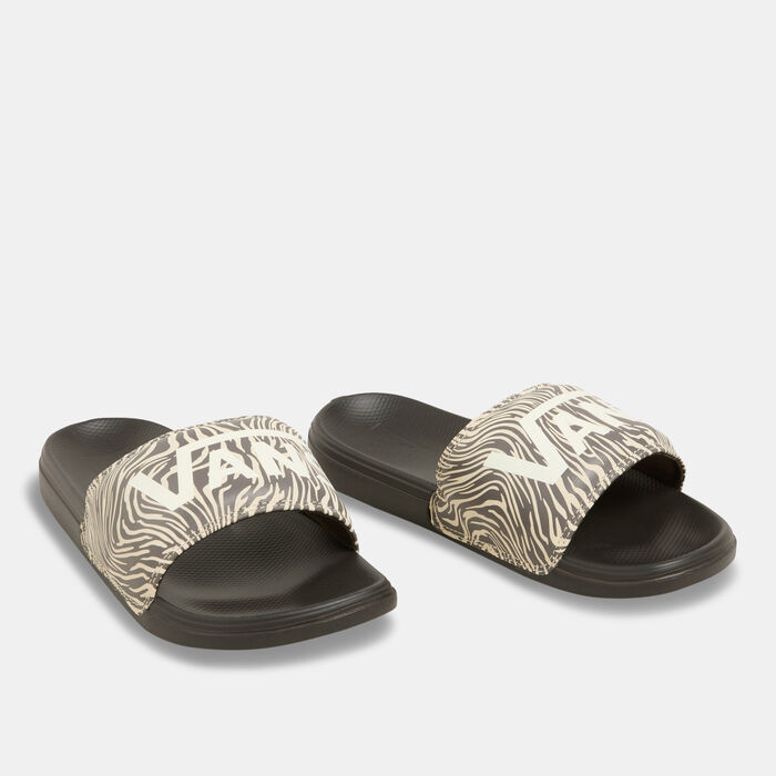 Women's MTE La Costa Slide-On Warp Zebra Slides Women's MTE La Costa Slide-On Warp Zebra Slides image number 1