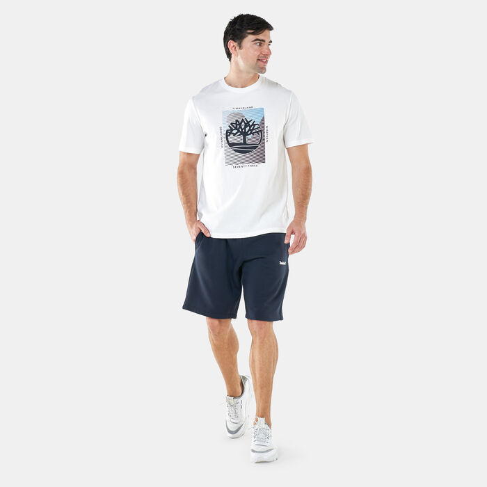 Men's EPP Small Logo Printed Sweat Shorts Men's EPP Small Logo Printed Sweat Shorts image number 2