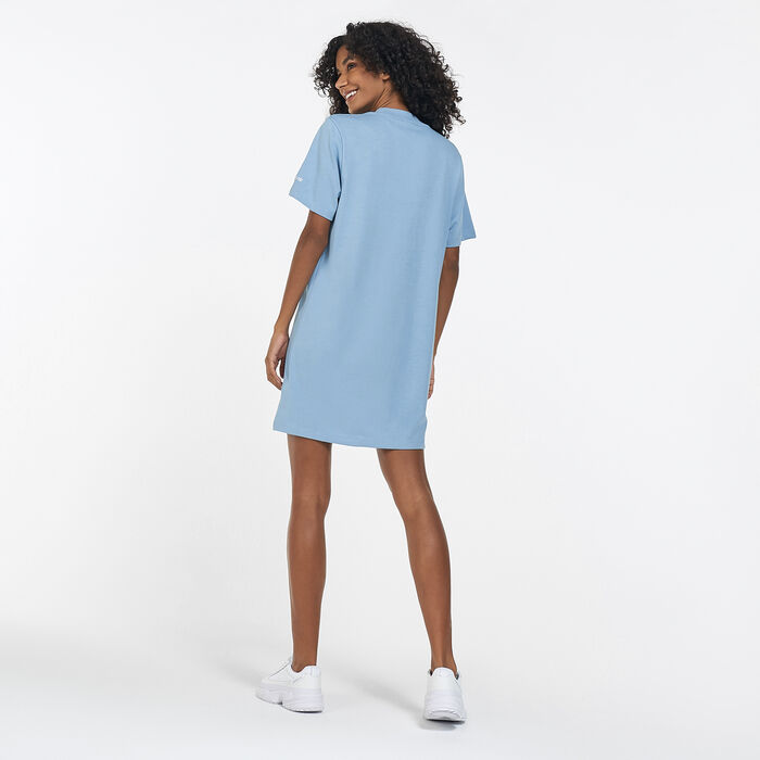 Women's Adicolor Shattered Trefoil T-Shirt Dress Women's Adicolor Shattered Trefoil T-Shirt Dress image number 1