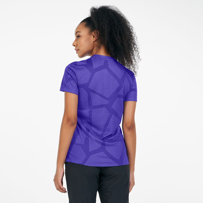 Women's Golf Breathe Jacquard T-Shirt Women's Golf Breathe Jacquard T-Shirt image number 1
