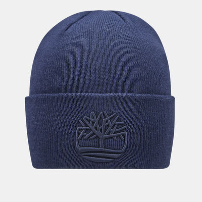 Men's Tonal 3D Embroidery Beanie