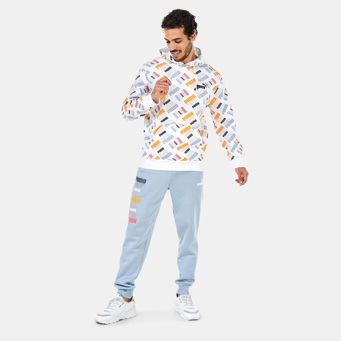 Men's Logo Repeat Allover Print Hoodie Men's Logo Repeat Allover Print Hoodie image number 2