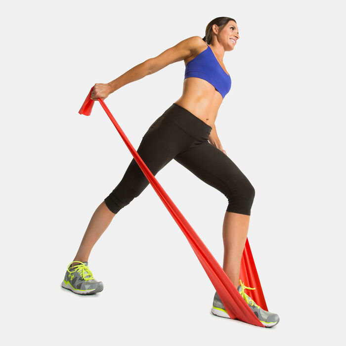 Heavy Latex-Free Flat Resistance Band Heavy Latex-Free Flat Resistance Band image number 1