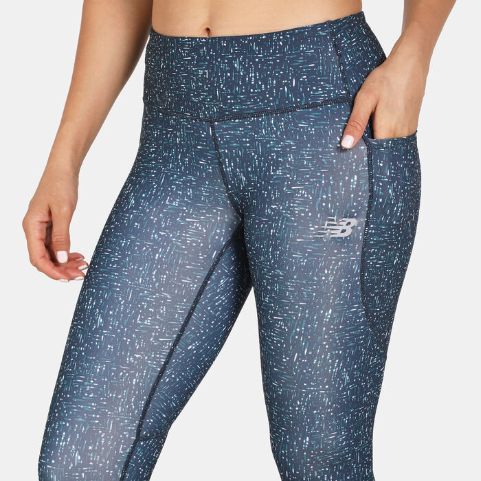 Women's Printed Impact Run Leggings Women's Printed Impact Run Leggings image number 3