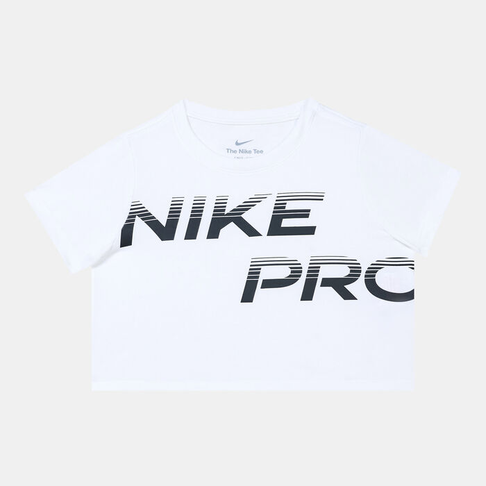 Kids' Dri-FIT Sport Essential+ Cropped Training T-Shirt (Older Kids) Kids' Dri-FIT Sport Essential+ Cropped Training T-Shirt (Older Kids) image number 0