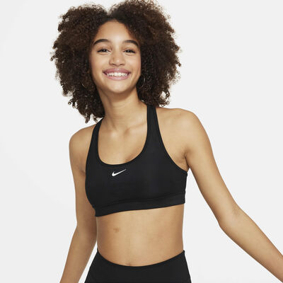 Kids' Swoosh Medium-Support Sports Bra Kids' Swoosh Medium-Support Sports Bra