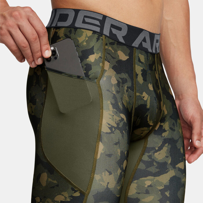 Men's HeatGear Printed Leggings Men's HeatGear Printed Leggings image number 3