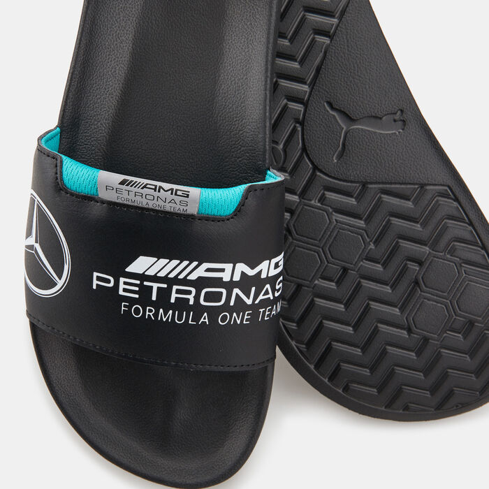 Men's Mercedes-AMG Petronas Motorsport F1 Leadcat 2.0 Logo Slides Men's Mercedes-AMG Petronas Motorsport F1 Leadcat 2.0 Logo Slides image number 2