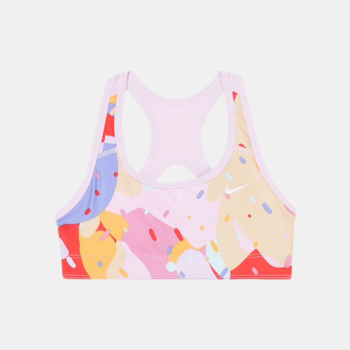 Kids' Swoosh Reversible Sports Bra (Older Kids) Kids' Swoosh Reversible Sports Bra (Older Kids) image number 0