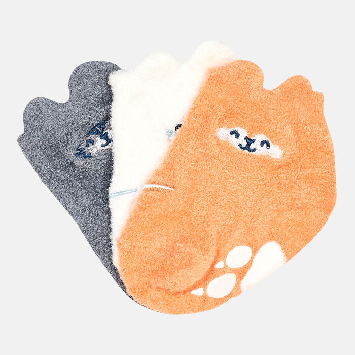 Kids' NHN Basic No Show Socks (3 Pack) Kids' NHN Basic No Show Socks (3 Pack) image number 0