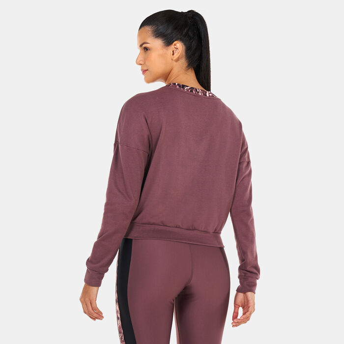 Women's Safari Glam Training Sweatshirt Women's Safari Glam Training Sweatshirt image number 1