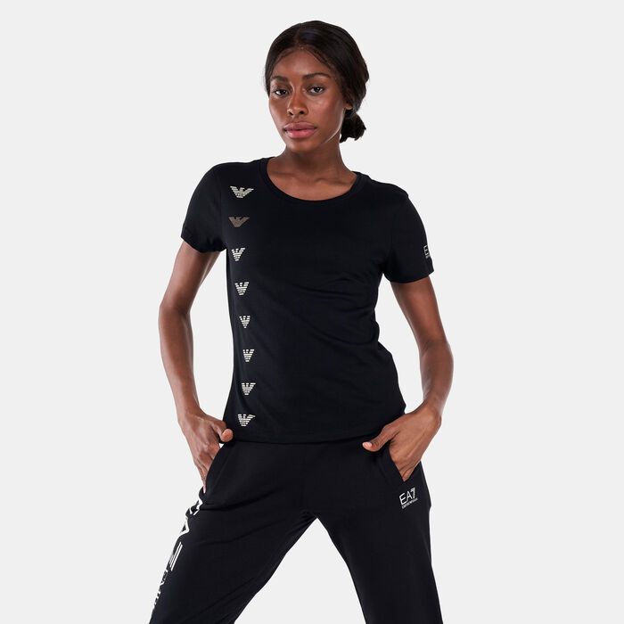 Women's Train Logo Series Multilogo T-Shirt Women's Train Logo Series Multilogo T-Shirt image number 0