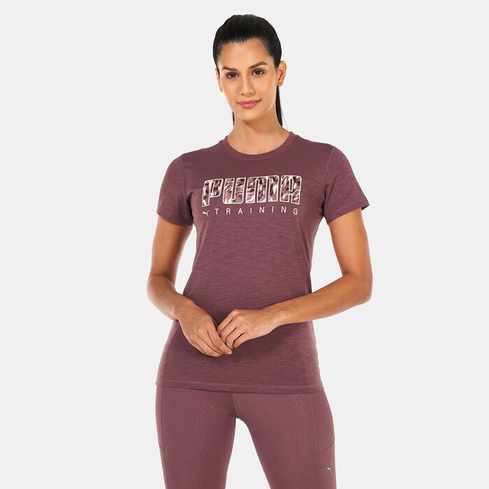 Women's Performance Logo Training T-Shirt Women's Performance Logo Training T-Shirt image number 0