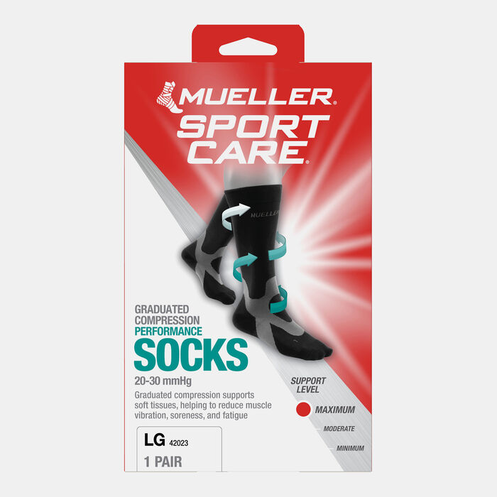 Graduated Compression Performance Socks Graduated Compression Performance Socks image number 1